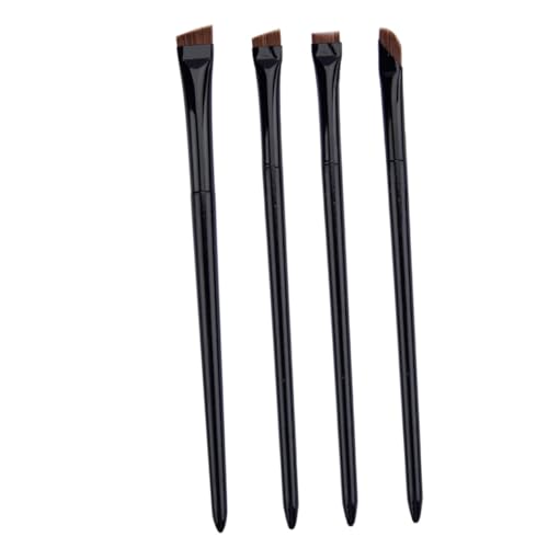 CALLARON Flacher Eyeliner-pinsel Aus Nylon Und Kunstfasermaterial Abgewinkelter Augenbrauenpinsel Für Professionellen Und Privaten Gebrauch Dünner Make-up-pinsel Als Für Frauen von CALLARON