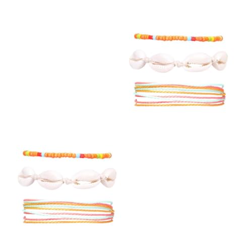 CALLARON 3 Stücke Knöchel Kette Fußkettchen Fuß Schmuck Fuß Dekoration Handarbeit Einstellbar-Lasting CALLARON 3 Stücke Knöchel Kette Fußkettchen Fuß Schmuck Fuß Dekoration Handarbeit Einstellbar-Lasting von CALLARON