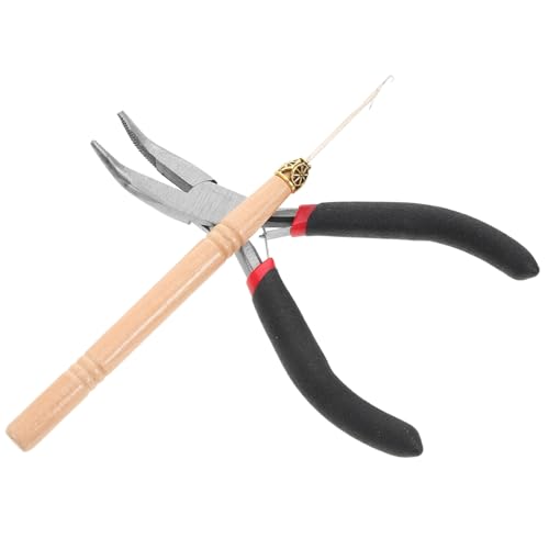 CALLARON Häkelnadeln Für Haare Und Dreadlock-zange Aus Holz Wiederverwendbares Werkzeug Zur Herstellung Von Dreadlocks Und Haarnadeln von CALLARON