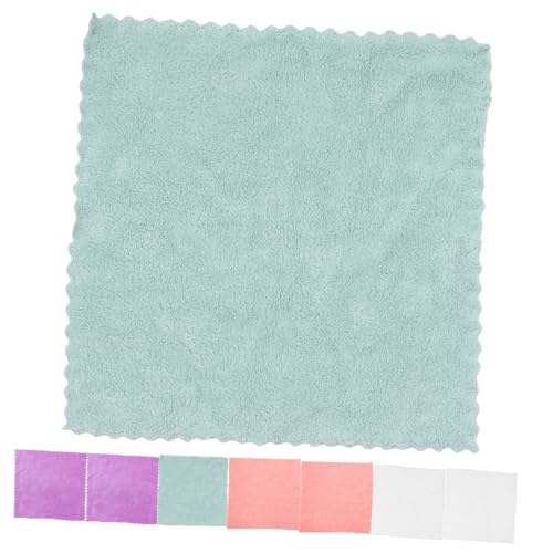 CALLARON 1 Satz Handtuch Aus Korallenvlies Trocknen Gesichtstuch Weich Duschen Korallenfleece -handtuch Gesichtstücher Waschlappen Absorptionshandtuch Badetuch Polyester (polyester) 8 Stück von CALLARON