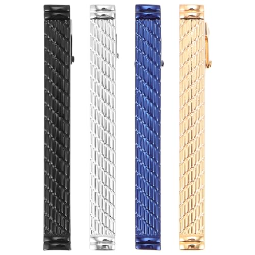 CALLARON Praktische Krawattenklammern 4er-set 60 Mm Business-krawattenklammern Für Herren Kupfer Poliertes Finish Und Stilvoll von CALLARON