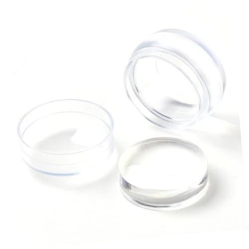 CALLARON 1 Satz Stempel aus Silikon Gel Bausätze Bausatz Stamper werkzeug Nail Beauty Toolkit Nailart-Zubehör Transparent von CALLARON