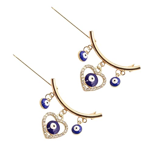 CALLARON Elegante Modische Brosche Mit Türkischem Herz- Tragbare Schal-broschen Gemütliche Mantel-brosche Für Frauen Mädchen Töchter Freunde von CALLARON