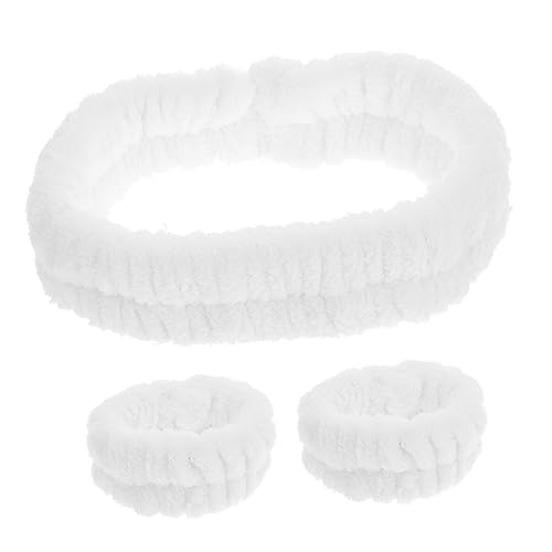 CALLARON Gesichtshaarbänder Elastische Wascharmbänder Hautfreundliche Haarbänder Gesichtshaarbänder Damen-haarband Mädchen-make-up-stirnband Bezauberndes Haarband Dekoratives von CALLARON
