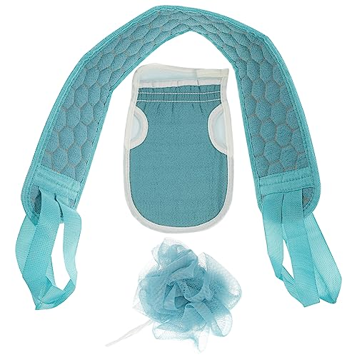 CALLARON 1 Set Badetuch Kombination Peeling Peeling Duschhandschuhe Peeling Handschuh Für Damen Zum Duschen Peeling Waschlappen Häkel Duschhandschuhe Weiche Reinigungshandschuhe Für von CALLARON