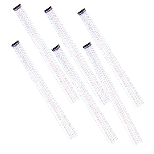 CALLARON 1 Set Regenbogen Haar Lametta Set Feen Glitzer Hitzebeständig Clip In Extensions Funkelndes Haar Accessoire Für Mädchen Und Frauen CALLARON 1 Set Regenbogen Haar Lametta Set Feen Glitzer Hitzebeständig Clip In Extensions Funkelndes Haar Accessoire Für Mädchen Und Frauen von CALLARON