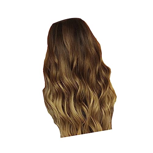 CALLARON 1 Stück Damen Langhaarperücke mit Stylisches Haar Accessoire für Partys Rollenspiele und Kostümdisplays Atmungsaktive Komfortable Kunsthaarperücke für Täglichen Gebrauch von CALLARON