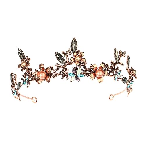 CALLARON 1 Stück Haarband mit Vintage Haarschmuck Hochzeitskrone mit Strahlenden Details für Besondere Anlässe Zuverlässig und Komfortabel Brautschmuck für Partys von CALLARON