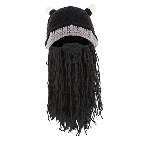 CALLARON 1 Stück Hut mit Hörnern und Lustige Cow Horn Mütze für Halloween Cosplay und Kostümpartys für Erwachsene und Rollenspiele und Leicht zu Tragen von CALLARON