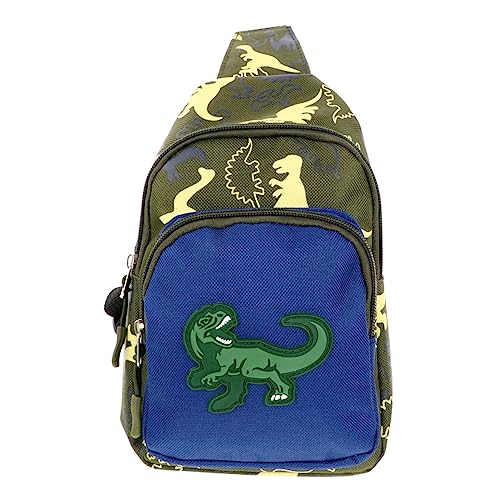 CALLARON 1 STK Dinosaurier-gürteltasche Für Kinder Kindergürteltaschen Jungen Jungs Kinder Bauchtasche Rucksack Hüftgurt Wanderrucksack Für Kinder Brusttasche Mode Nylon Kindertasche Reisen von CALLARON