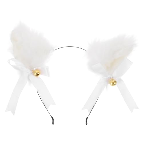 CALLARON 1 Stück Lovely Foxes Haarreif aus Plüsch Niedliches Tierkopfschmuck Accessoire für Kostümpartys Halloween und Fotoshootings Passend für Erwachsene Langlebig und Bequem von CALLARON