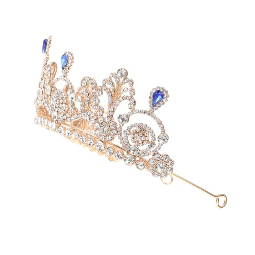 CALLARON 1 Stück Tiara Krone für Damen Hochzeitsdeko Barocke Krone für Hochzeiten Geburtstagsfeiern und Fotoshootings Einzigartiges Design aus Legierung Bringt CALLARON 1 Stück Tiara Krone für Damen Hochzeitsdeko Barocke Krone für Hochzeiten Geburtstagsfeiern und Fotoshootings Einzigartiges Design aus Legierung Bringt von CALLARON