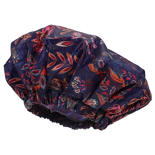 CALLARON 1 Stück wasserdichte duschhaube Männer Bad Duschkappen Bob Schwarze Duschkappe kappen zum hausdruck männlicher Duschhut männliche Haarpflegekappen Haar Schönheit Hut morgen von CALLARON