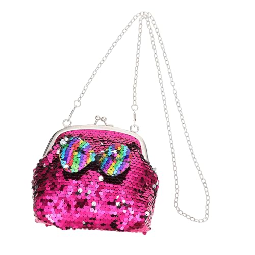 CALLARON Schultertasche Mädchen Lässige Glitzertasche Umhängetasche Wickeltasche Für Praktische Ändern Lagerung Beutel Tasche Für Alltag Einkauf Party von CALLARON