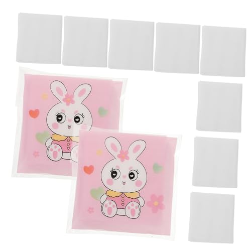 CALLARON 10 Gesichtstücher Make Up Entferner Gesichtsreinigung Wattepads Entfernen Sanfte Haut Für Frauen Reinigen Frau Taschen Immer Make Up Pads Tragbares Pad Für Make Up Weiß Vliesstoff von CALLARON