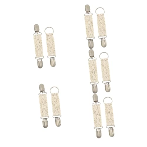 CALLARON 10 Stk Schalclip Taschenclip haar spangen haarclips Schalklammern für Schals Hutklammer Pullover Hemdklammern Reisehut-Clip tragbar Taschen clip Cardigan-Clip Reisekappe von CALLARON