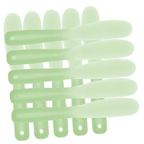 CALLARON 10 Stück Maskenstab Make-up-Spachtel-Werkzeug Mischwerkzeug Make-up- Mischen Make-up-Mischspatel Gesichtsmaske Kosmetischer Spatel Grün Wiederverwendbar von CALLARON