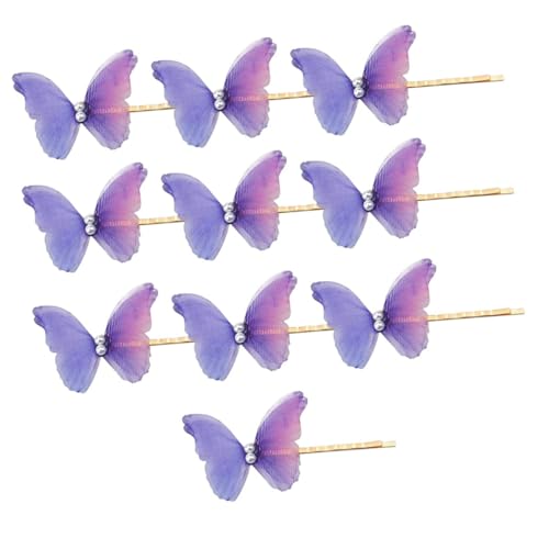 CALLARON 10 Stück Schmetterlinge Haarspange für Mädchen Haarnadeln Rutschfest Leicht Anzubringen Haar Zubehör für Kinder CALLARON 10 Stück Schmetterlinge Haarspange für Mädchen Haarnadeln Rutschfest Leicht Anzubringen Haar Zubehör für Kinder von CALLARON