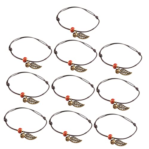 CALLARON 10 Stück Teiliges Boho Armband Damen Fußkettchen und Filigrane Handgelenkketten Bunten Farben Langlebiger Modeschmuck im Bohemian Stil für Alltag und Festival von CALLARON
