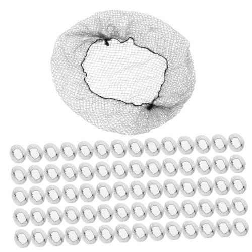 CALLARON 100stücke Unsichtbare Haarnetze Für Frauen Transparentes Dutt-netz Für Ballett Schlafen Und Kochservice Reusable Und Elastisch von CALLARON