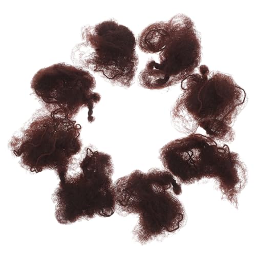 CALLARON 100 Stück Haarnetz Haaröcke Brötchennetze Perückennetze Für Damen Haarknotenabdeckung Ballett-haarknoten-abdeckung Haarknotennetz Brötchen Netz Polyester Dark Brown von CALLARON