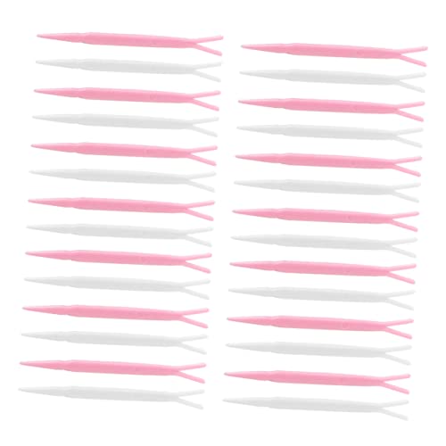 CALLARON 100stücke Make-up y Gabel Augenlid Tapes Applikator Kosmetische Gabeln Für Augenlid Aufkleber Tragbar Und Langlebig Für Schönheitspflege von CALLARON