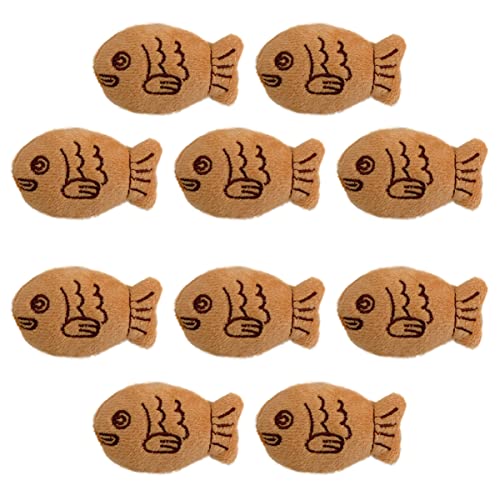 CALLARON 10Stücke Teiliges Snapper Fisch Brosche Plüsch Broschen für Frauen und Mädchen für Jacken Kleider Taschen und Perfektes für Familie und Freunde von CALLARON