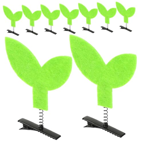 CALLARON 10stücke Mini Sprout Haarklammern Süße Pflanzen-haarclips Für Mädchen Lustige Und Haaraccessoires Für Frühling CALLARON 10stücke Mini Sprout Haarklammern Süße Pflanzen-haarclips Für Mädchen Lustige Und Haaraccessoires Für Frühling von CALLARON