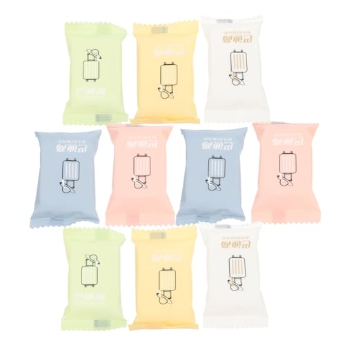 CALLARON 10stücke Komprimierte Handtücher Einweg-gesichtstücher Für Reisen Tragbare Und Hautfreundliche Reinigungstücher Für Outdoor-aktivitäten Und Unterwegs von CALLARON