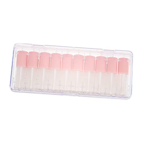 CALLARON 10stücke Sichtbare Reise Lipfarbe Tubes Zarte Diy Lip Gloss Rohre Aus Material Leichte Und Robuste Leere Lip Gloss Tubes von CALLARON