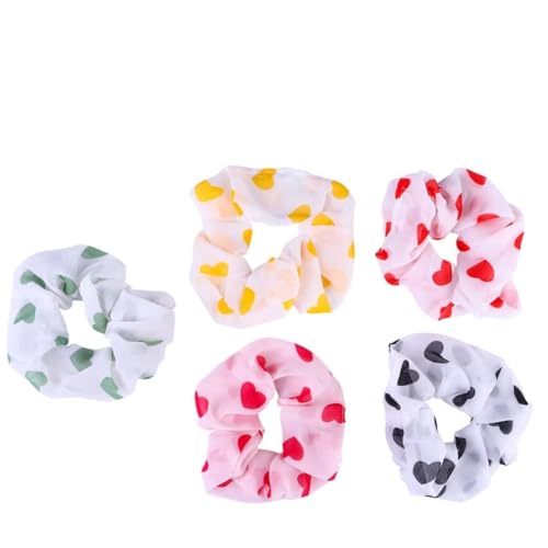 CALLARON 10stücke Softball Scrunchies Kopfband Elastische Haarbands Mädchen Haarseil Sommer Haar Accessoires Haar Krawatten Seile von CALLARON