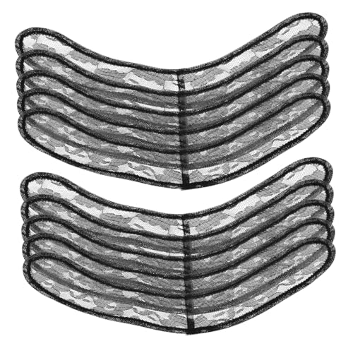 CALLARON 10stücke Verstellbare Netzkappen Elastisches Haarnetz-zubehör Für Perückenherstellung Atmungsaktive Perückennetzkappen Für Damen von CALLARON