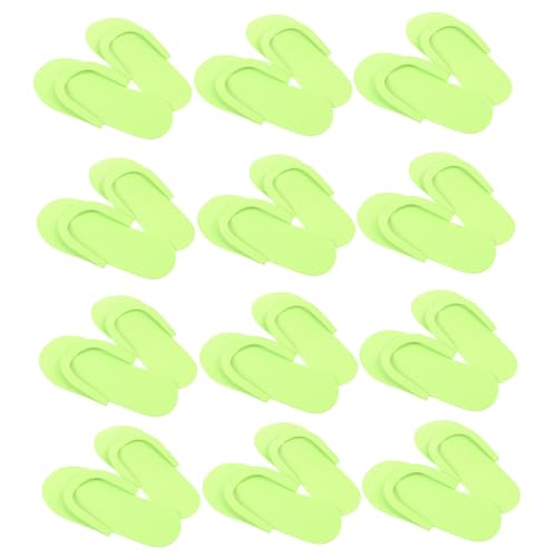 CALLARON 12 Paare Einweg EVA Pediküre Slipper Flip flops Komfortabel Atmungsaktiv Leicht Tragbar Für Spa Salon Reise Damen Herren Zufällige Farbe Zufällige Farbe von CALLARON