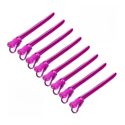 CALLARON 12 Stück Friseur Clips Haarklammern für Friseure Enge Entenschnabel Haarspangen Leicht Tragbar für Damen CALLARON 12 Stück Friseur Clips Haarklammern für Friseure Enge Entenschnabel Haarspangen Leicht Tragbar für Damen von CALLARON