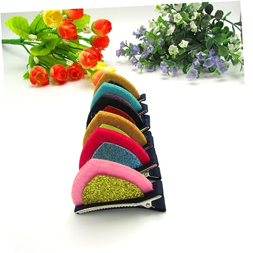 CALLARON 12stücke Katzenohrclip Mädchen Haarspangen Mit Krokodilklemmen Haarnadeln Für Mädchen Junge Alltag Und Kostümpartys Haar Zubehör Clips Barrettes von CALLARON