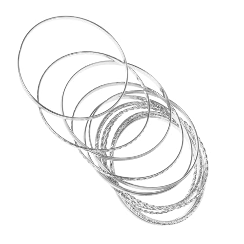 CALLARON 12 Stück Teiliges Boho Armband Set Langlebigem Legierungs Multilayer für Damen Stapelbare Chunky Armreifen für Hochzeiten Partys und Täglichen Gebrauch von CALLARON