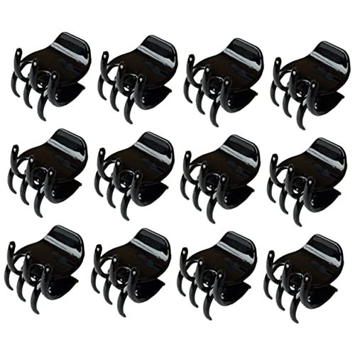CALLARON 12stücke Kleines Haarklammern Schwarz Minimalistische Haarspangen Für Damen Mädchen Rutschfeste Haarklammern Langlebige Und Praktische Haarschmuck Für Jeden Anlass CALLARON 12stücke Kleines Haarklammern Schwarz Minimalistische Haarspangen Für Damen Mädchen Rutschfeste Haarklammern Langlebige Und Praktische Haarschmuck Für Jeden Anlass von CALLARON