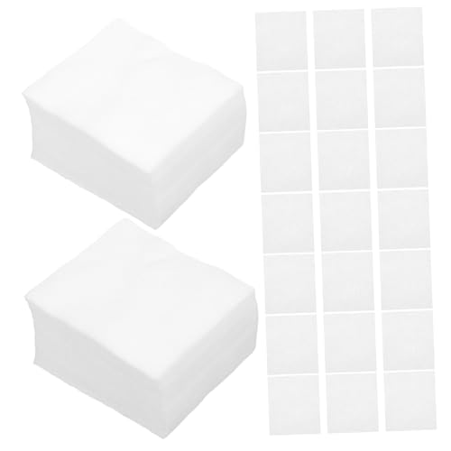 CALLARON 1200stücke Filztücher Weiß Einweg Gesichtstücher Sauberer Make-up Entferner Wattepads Für Nagellack Reinigung Hautpflege Beauty Tools von CALLARON