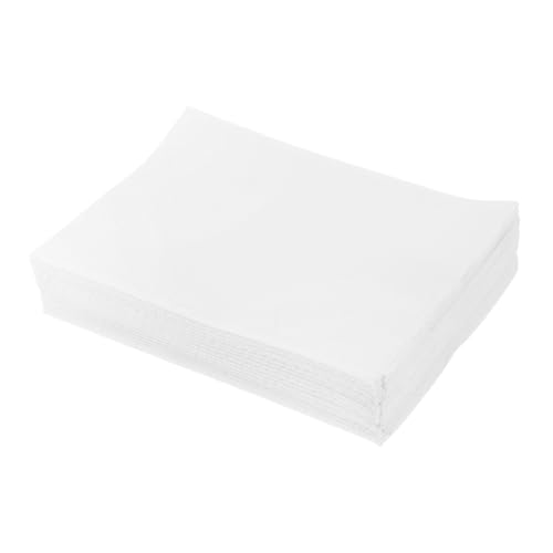 CALLARON 125 Blatt Tattoo-Reinigungspad Tragbares Tattoo-Reinigungstuch Tattoo-Reinigungstuchmatte tragbares Tätowiergewebe Tattoo-Handtuch Auslaufsichere Schicht Weiß von CALLARON