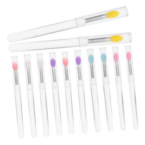 CALLARON 12stücke Lip Gloss Wände Tragbare Und Staubdichte Lippenbürsten Für Präzise Lippen-make-up Anwendungen Für Und Täglichen Gebrauch von CALLARON