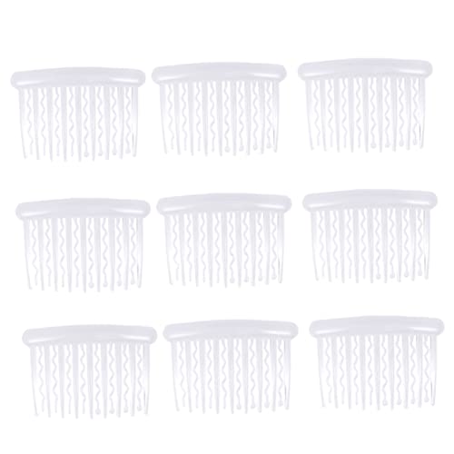 CALLARON 12stücke Seitlicher Kunststoff-haarkamm Klassischer Haarkamm Schiebe-haarspange Frauen Haarkamm Haarkammnadel Mädchen Mädchen Haarspange Einlegekämme Für Damen von CALLARON