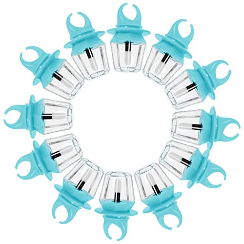 CALLARON 12stücke Leere Lipgloss-tuben Ringförmig DIY-behälter Aus Kunststoff Für Lippenstift Lippenbalsam Und Lipgloss-herstellung Leere Tuben Für Frauen Und Mädchen von CALLARON