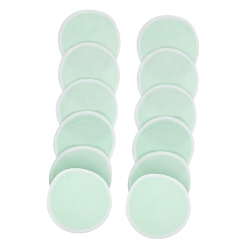 CALLARON 12stücke Waschbarer Bambus Abschminkpad Reinigungspad Für Gesicht Hautpflege Puderquaste Makeup Entferner Pad Mehrfachverwendung von CALLARON