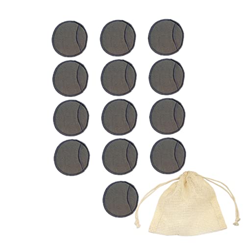CALLARON 14stücke Wiederverwendbare Gesichtsreinigungspads Aus Bambusfaser Make-up-entferner-pads Für Frauen Und Mädchen Pads Mit Fingerdesign Baumwollnetzbeutel von CALLARON