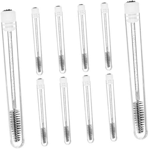 CALLARON 15sätze Mascara Wimpern Stäbchen Applikator Augenbrauen Nylon Bürsten Für Damen Wimpernverlängerungsbürste Leicht Tragbar Verwenden von CALLARON