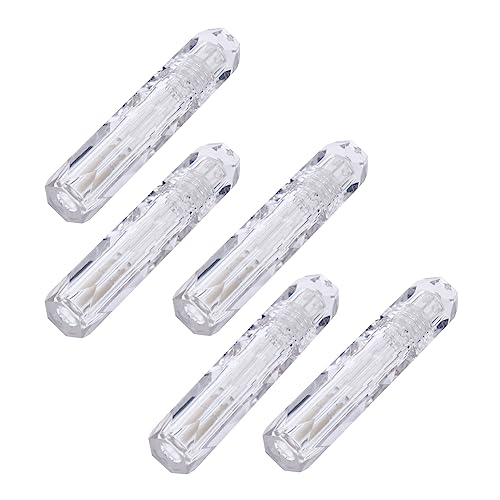 CALLARON 15 Stück Lip Gloss Röhrchen Nachfüllbare Flaschen Lippenbalsam Behälter Diamantform für Diy Kosmetik Anwendungen von CALLARON