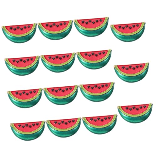 CALLARON 15 Stück Wassermelonen Brosche Langlebiger Legierung Anstecker für Damen Perfektes Accessoire für Kleidung Taschen Schals Geeignet für Hochzeit Geburtstag Party von CALLARON