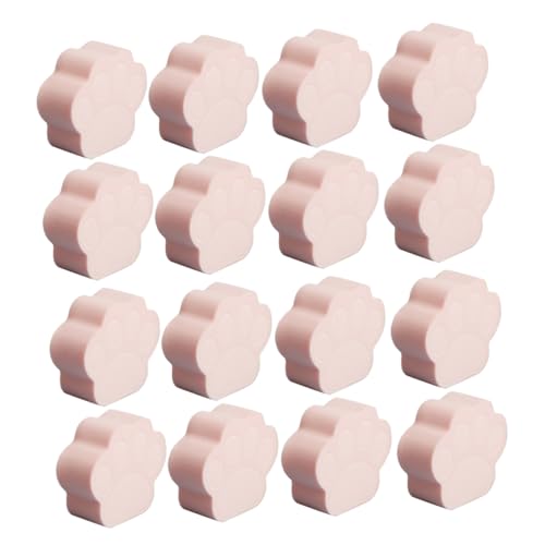 CALLARON 16 Stück Teiliges Katzenkrallen Puderpuff Weiche Wiederverwendbare Make Up Schwämme für Feuchte und Trockene Anwendung für Foundation und Gesichtspuder zur Haut von CALLARON