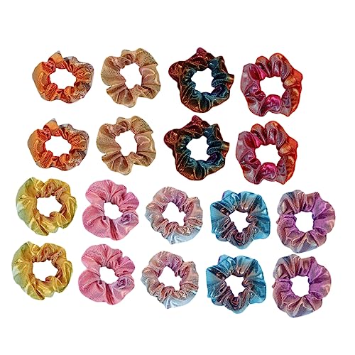 CALLARON 18stücke Elastische Pferdeschwanzhalterbänder Für Frauen Haargummis Mit Abgestuften Farben Langlebig Und Praktisch Für Langzeitgebrauch von CALLARON
