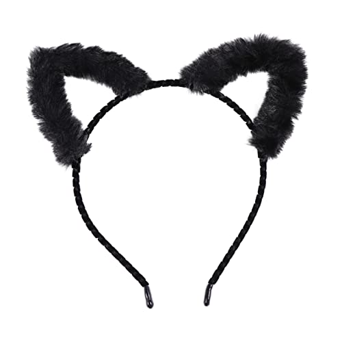 CALLARON 1Pc Katze Ohren Stirnband Mädchen Mädchen Stirnband Mädchen Haargummis Haarbänder Für Mädchen Mode Stirnbänder Tierohren Stirnband Haarreifen Stirnband Haarschmuck Schal von CALLARON